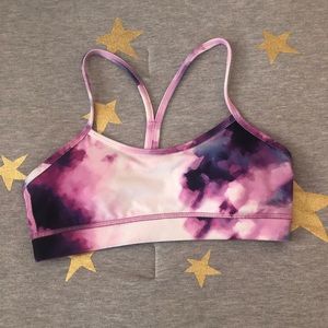 lululemon athletica Purple and Pink Sports Bra